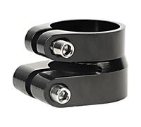 Genérico Bicycles Seat Clamp - Aluminum Alloy Metal Bikes Double Layer Clampquick Release Seat Clamp | High-Strength Bikes Saddle Clamps Seats Tube Clip For Carbon Fiber Frames Seats Posts