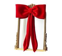 Genérico Big Bow For Christmas Tree, Christmas Tree Top Decoration | Rustic Chriistmas Trees Toppers | Velvet Rustic For Indoor Outdoor Party Wedding Birthday Baby Shower Room Wall Decor