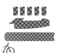 Genérico Bike Chain Guard Protector - Bicycle Frame Chain Protective Pad | Adhesive Protectors Film Cover for Road Bikes Folding Bikes Cycling Accessories