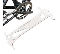 Generico Bike Chain Tool, Precision Wear Indicator Ruler, 4.96x1.89 Inches, Shop Repair Accessory, Road Bikes, Cycling Maintenance Gauge for Men And Women, Mountain Rides, Gift Holidays