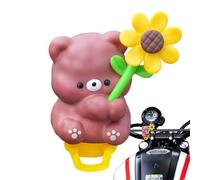 Genérico Bike Handlebar Decor - 3 Inch ABS Streamline | Heat Resistant Accessory | Cute Decor For All Bicycle Types