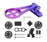 Genérico Bike Mount, Speedometer Holder, Front Computer Bracket for Mountain Biking, Cycling Accessories Data Tracking, Night Riding, Trail Use, Long Distance Travel, Outdoor Adventure