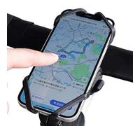 Genérico Bike Phone Holder - 24x15x2.5cm Bike Phone Mount, Silicone Mobile Holder | Adjustable Cycling Anti Shock Cradles | For Daily Commuting Long Distance Travel Business
