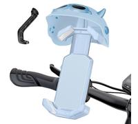 Generico Bike Phone Mount, Scooter Cellphone Rack with Sunshade, 4.7-7.1 Inches/11.94-18.03cm Waterproof 360 Degree Rotation Holder for Bicycles, Scooters, Motorcycles ABS