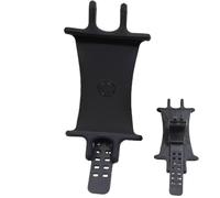Genérico Bike Phone Mount Silicone - Elastic Bicycle Mobile Holder | 360 Degree Rotating Universal Smartphone Stand with Shockproof Grip, Stable Anti-Vibration for Mountain Road Cycling Accessories