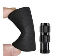 Genérico Bike Pump Adapter -Effortless Mobile Storage, Inflate Tire Caps Nozzle with Sponge Cover - Fast Air-Filling Solution Bike Valve Extender,for Road Mountain Tyre Compressor Shop Mechanic