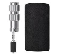 Genérico Bike Pump Adapter - Inflate Tire Caps Connector Nozzle | Bike Valve Extender with Sponge Cover for Road Mountain Tyre Compressor Shop Mechanic for Cycling Maintenance and Easy Air Inflation