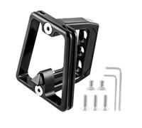 Genérico Bike Rack - Front Carrier Block, Aluminum Bike Mount, 2.76x2.56x2.05 Inches Anti Slip Cargo Platforms | Heavy Duty Cycling Carrier Block, Bikes Rack For Cycling