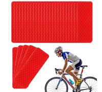Genérico Bike Reflector Stickers, Compatible Night Lighting Stickers, Waterproof Flexible Reflective Safety Decals for Motorcycle, Truck, Trailer, Helmet, Mailbox, Scooter, Car