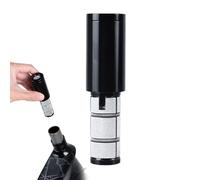 Genérico Bike Stem Extender, Cycling Handlebar Riser, 3.35x1.18in Shock Resistant Fork Adapter, Adjustable Height Extension, Lightweight Design for Road Bikes, Offroad, Scooter, Hiking Use