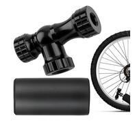 Generico Bike Tire Inflator Head - Bicycle Inflator Head | Tight Fit Heavy-Duty Rapid Inflation Tool | Road Bike Tire Inflators Mini Heads | for Daily Conmuting Race Prep Long Touring Beginners Pros