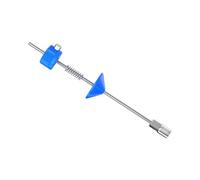 Genérico Bike Tools - Bicycle Tire Hub Truing Tool for Mountain | Metal Threaded Alignment Rod with Precision Locking Caps & Secure Fastening Hardware for Road, Touring, Workshop and Trail