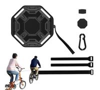 Genérico Bike Tow Rope - Retractable Pull Strap for Kids Adult Cycling | Nylon Elastic Cord with Secure Hook System, 100kg Load Support, Bicycle Towing Gear for Mountain Road Travel Adventure
