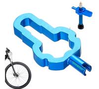 Generico Bike Valve Core Remover - Multifunctional Aluminum Alloy Spanner Wrench | Durable Hand Tool for Standard Valve Cores Bicycle Maintenance Repair Accessories for Road Cycling Garage Workshop