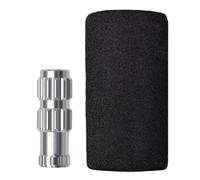 Genérico Bike Valve Extender Pump Adapter - Connector Nozzle with Sponge Cover for Road and Mountain Bike Tires, Tire Inflation Tool for Home, Shop, Mechanic, and Cycling Use, Easy to Attach