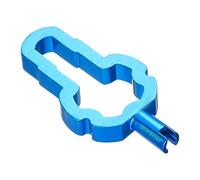 Genérico Bike Valve Removal Wrench - 3.5x1.7x0.5cm Bike Repair Tools Valve Wrench | Spanner Ẃrench Tire V́alve Tool | Valves Cores Removers Multifunctional Mountain Road Bikes
