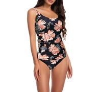 Genérico Bikini Mujer Bikini Mujer con Relleno Y Push-Up Tankini Tops For Women Swimwear Top Tummy Bathing Suit Top No Bottom Traje De BañO Bikinis 2026 Reductor (Orange, XL)