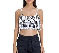 Genérico Bikini Sexy Bikinis Mujer 2026 BrasileñA Ruffled Bikini Top Swim Top Falbala Swimsuit For Women Bathing Suit BañAdor Push-Up con Relleno Bikinis Sin Tirantes (White, XXL)