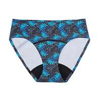 Genérico Bikinis Mujer 2026 Bikinis Push-Up Mujer Bottoms a Prueba de Fugas de Bikini para Adolescentes menstruales Swim Mid Women Swimswears Tankinis Set Traje BañO Bikini para (Blue, XL)