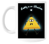 Genérico Bill Cipher Gravity Falls Taza De Cerámica Taza Ecológica