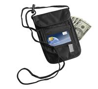 Genérico Billetero De Cuello para Viaje - Bolso De Cuello Portátil - Bolsa Organizadora Antirrobo para Teléfonos, Compras y Tarjetas Bancarias