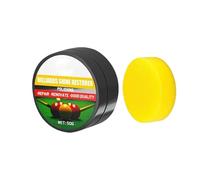 Genérico Billiard Ball Cleaner 50g Wax - Professional Pool Shine Restorer, Effective Dirt Grime Remover Kit, Protective Maintenance Sport Accessory | For Beginners and Experts