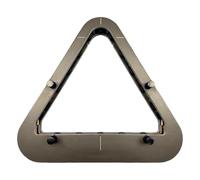 Genérico Billiard Ball Rack - Professional Heavy Duty Frame, Precise Triangle Positioner, Tight Break Alignment, Table Equipment, Regulation Size Holder, Game Room Accessory | For Enthusiasts