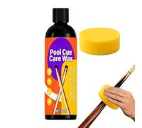 Genérico Billiard Cue Shaft Wax, Pool Stick Polishing Balm, 120g Tube with Active Build, Cue Cleaning Conditioner with, Game Play Aid, Seasonal Transition for Mom Dad Husband Wife Friends
