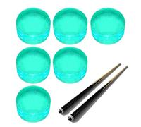 Genérico Billiard Cue Tip - High Hardness Anti-Scratch Pool, Cue Replacement Tips, Professional Accessory for Athletes, Wife, Husband, Son, Daughter, Family, Friends, Billiards, Home