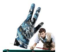 Genérico Billiard Pool Gloves | 3 Finger Pool Mittens | Elastic Adjustable Billiard Cue Sport For Cyclists Golfers Athletes Women Youth Teens Dad Mom