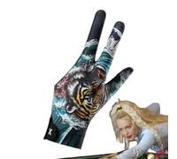 Genérico Billiard Pool Gloves | 3 Finger Pool Mittens | Elastic Adjustable Billiard Cue Sport For Cyclists Golfers Athletes Women Youth Teens Dad Mom