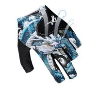 Genérico Billiard Pool Gloves - Breathable Left Hand, Wear Resistant Mittens | Multifunctional Cue Sports Accessory, Comfortable Pool Glove for Father Boyfriend Uncle Neighbor Players