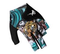 Genérico Billiard Pool Gloves - Breathable Left Hand, Wear Resistant Mittens | Multifunctional Cue Sports Accessory, Comfortable Pool Glove for Father Boyfriend Uncle Neighbor Players