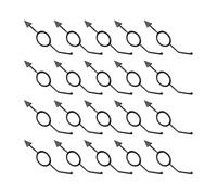 Genérico Billiards Aiming Trainer, 20-Piece Precision Portable Ball Guide Set, Complete Ball Position Marker System, Pool Training Aid for Adults Professionals Beginners Amateurs Enthusiasts Women