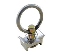 Genérico Binario Di Ancoraggio del Binario A L - Di Fissaggio In Alluminio Resistente, Binaro Di Montaggio per Rimorchio Chiuso | Accessorio Di Ancoraggio per Protezione Carico Furgone Officina