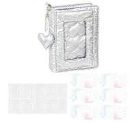 Genérico Binder Notebook - 4.33x1.38x5.43 Inches 5-ring Binding Spiral Book, M5 Journaling Spiral Notebook, Journal For College Students | Pupils Girls Teens Home Dorm School Classroom Study