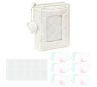 Genérico Binder Notebook - Spiral Notebook, Collage Memo, Cover Pocket Transparent Pages | M5 Journaling Sticker For Women Teens College Students Girls Home Dorm School Classroom Study Room Pupil