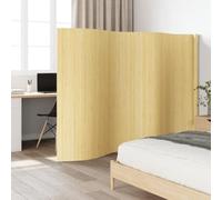 Genérico Biombo Divisor de bambú Color Natural Claro 165x400 cm,Divisores de ambientes-377000