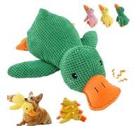 Genérico Biovet MD Duck Toy, Biovetmd Quacko Calming Duck Toy for Dogs Anxiety, Dog Toy of The Year,Chew-Resistant & Machine-Washable, Suits Dog'S Vision (Green,X Large)