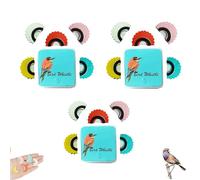 Genérico Bird Attracting Chirping Toy, 5PCS Colors Wacky Whistle, Bird Caller Tongue, Oral Stunts Tricks Gag Tweeting Noisemaker Toy, Original Magic Birds Whistle (3PCS)