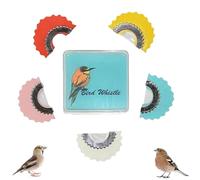 Genérico Bird Attracting Chirping Toy, 5PCS Colors Warbling Bird Call Whistle, Bird Caller Tongue,Warblers Original Magic Bird Whistle (1 Pcs)