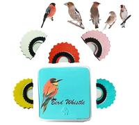 Genérico Bird Attracting Chirping Toy, Warbling Bird Call Whistle, Bird Attracting Chirping Whistle, 5pcs Colors Bird Whistle, Oral Stunts Tricks Gag Tweeting Noisemaker Toys
