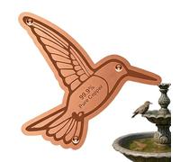 Genérico Bird Bath Copper Disk | Portable Cleaning Safe Bowl Dish - Copper Bird Bath Disc - for Garden Outdoor Outside Backyard Home House Patio Balcony Ground Pond