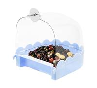 Genérico Bird Bath For Cage - Cockatiel Bird Bath House, Multifunction Cleaning Pet Supplies, Birds Cage Accessories Clear Bathtub For Birds, Like Lovebirds, Finches, Parakeets, Mannikin