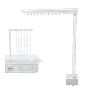 Genérico Bird Bathing Accessory - Automatic Bird Bath with Shower Head & Running Water | USB-Powered Parrot Bath for Budgies & Other Cage Birds | ABS Material, Lightweight & Easy to Clean