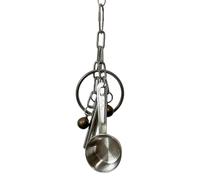 Genérico Bird Bell | Stainless Steel Small Bird Toys hangg Bell Ornaments