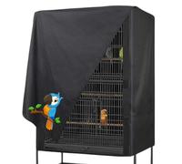 Genérico Bird Cage Cover - 210D Oxford Cloth 48x48x102cm To 97x61x122cm | Waterproof Parrot House Protector, Creative Pattern Sunshade | Pet Enclosure Cover For Parakeet Small Animals Indoor Outdoor