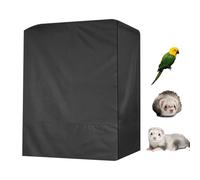 Generico Bird Cage Cover - Cubierta para polvo para mascotas, Blackout Hood for Small Birds, Washable Lightweight Breathable Protector for Parakeet, Cockatiel, Conure, Canary, Lovebird, Indoor Night