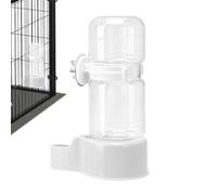 Genérico Bird Cage Feeder - Suspended Clear Automatic Waterer,Parakeet Feeder Drinker,for Quails Budgies Parrots Cockatiels Canaries Finches