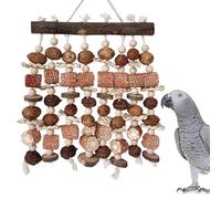 Genérico Bird Cage Toys,Interactive Wooden Chewing Games | Bird Chewing Toys, Cockatiels Chicken Outdoor Indoor Patio Inside Window Courtyard Balconies Garden Yard Outdoor Indoor